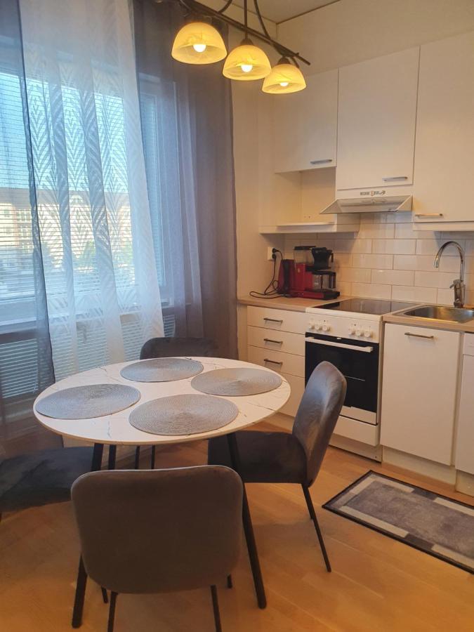 Moderni, Viihtyisae Pikkukaksio Saunalla Pori Kültér fotó